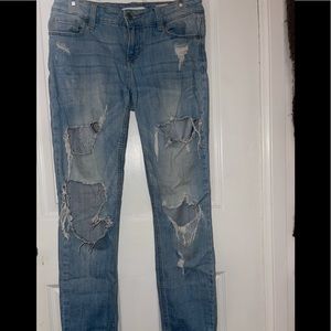 Boyfriend low rise jeans